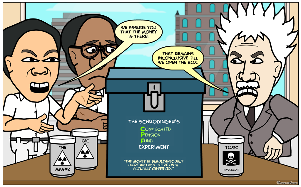The Schrodinger's CPF Experiment - Demon-cratic